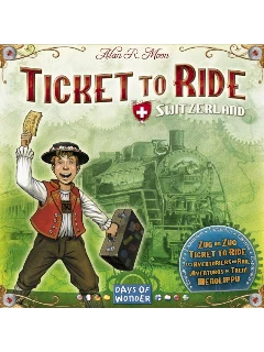 Ticket To Ride Switzerland (Kiegészítő)