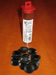 Mini Zseton Fekete 50db - Mini Chips Black 50