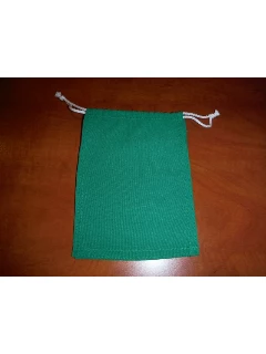 Szövetzsák 14cm x 18cm - Zöld