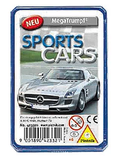 Gyermek Kártya - Sport Autók