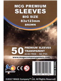 Kártyavédő Fólia - 83x123mm - Mcg Premium Sleeves Transparent - Dixit (A Fólia Mérete: 83 X 123mm)