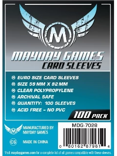 Kártyavédő Fólia - 59x92mm - Euro Card Sleeve (100db)