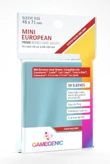 Kártyavédő fólia - 44x69mm - PRIME Mini Euro Sleeves (A fólia mérete: 46 x 71mm) (50db)