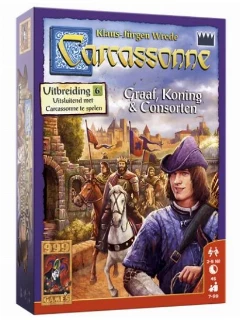 Carcassonne (6 Kiegészítő új design) - Graaf, Koning & Consorten