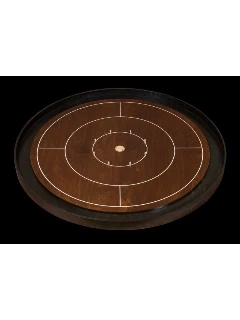 Crokinole Prémium Versenytábla - Dió tábla - Ében perem (Korong nélkül)