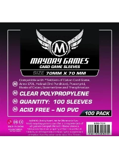 Kártyavédő Fólia - 70x70mm - Size Sleeves (100db)