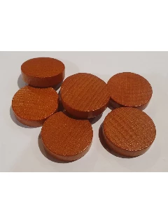 Fa Játékalkatrész - Korong 30mm-es Barna (Cseresznye)