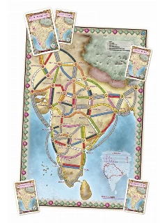 Ticket To Ride Map Collection - Volume 2 - India & Switzerland (Kiegészítő)