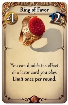 Alchemists: Ring Of Favor Card (Kiegészítő)