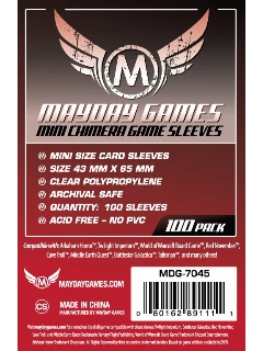 Kártyavédő Fólia - 43x65mm - Mini Chimera Game Sleeves (100db)