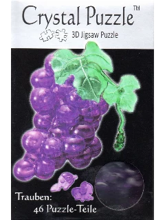 3d Kristály Kirakó - Kék Szőlő - Purple Grapes