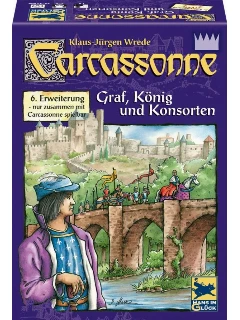 Carcassonne (6 Kiegészítő régi design) - Graf, König & Konsorten