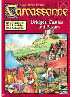 Carcassonne (8 Kiegészítő régi design) - Bridges, Castles And Bazars