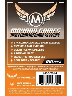 Kártyavédő Fólia - 57.5x89mm - Usa Chimera Game Sleeves (100db)