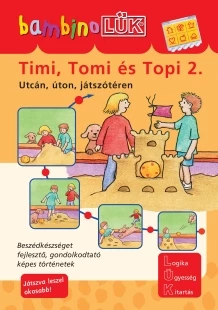Lük - Bambino Lük Feladatlapok - Timi, Tomi És Topi 2. - Ldi-113