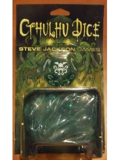 Cthulhu Dice - Sparkly Green