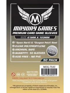 Kártyavédő Fólia - 61x103mm - Premium Card Game Sleeves (25%-al Vastagabb) (50db)