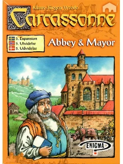 Carcassonne (5 Kiegészítő) - Abbey and Mayor