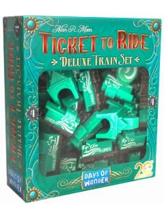 Ticket To Ride Deluxe Train Set Green (Kiegészítő)