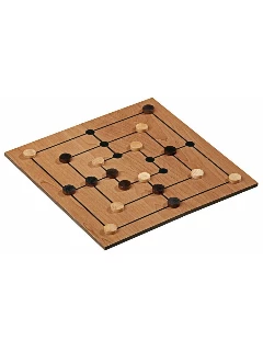 Mühle-set - Mdf Malom Szett - 232 X 116 X 12 mm (Korongok Átmérője 16mm)