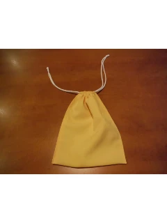 Szövetzsák 20cm x 25 cm - Sárga