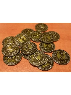 Scythe: 15 Metal $2 Coins (Kiegészítő)