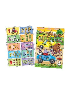 Keress És Találj…Számok Puzzle, 2x10 Db-os