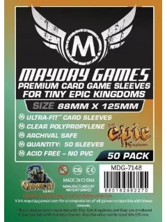Kártyavédő Fólia - 88x125mm - "Tiny Epic Kingdoms" Card Sleeves (50db)