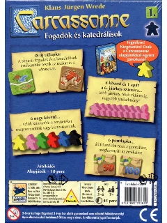 Carcassonne (1 Kiegészítő) - Fogadók És Katedrálisok