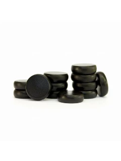 Crokinole Korongszett Mini 12db - Fekete