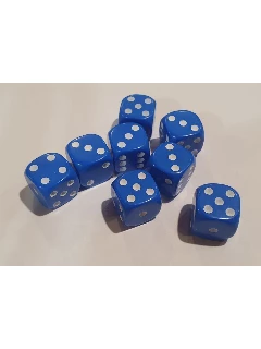 Dobókocka - 6 Oldalú 15mm-es Kék