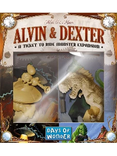 Ticket To Ride Monster Expansion: Alvin & Dexter (Kiegészítő)