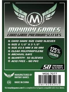 Kártyavédő fólia - 63.5x88mm - Premium Card Game Sleeves (25%-al vastagabb) (50db)