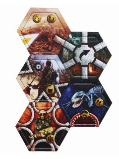 Neuroshima Hex! Promo Tiles Set 1 - Limitált kiadás (Mini Kiegészítő 3.0 Design)