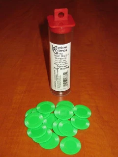 Mini Zseton Zöld 50db - Mini Chips Green 50