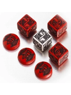 Kingsburg Dice & Tokens Set Red (Kiegészítő)