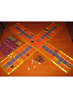 Pachisi - Narancs-lila