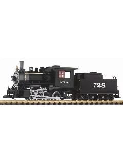 Piko G 38204 US Gőzmozdony SF 0-6-0 Loco 728 + Tender