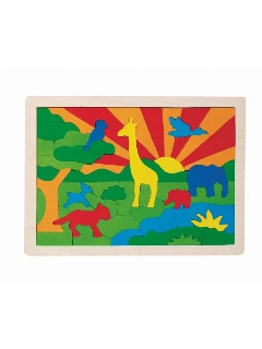 Fa Puzzle - Dzsungel