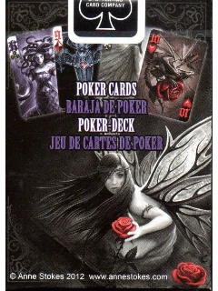 Bicycle Anne Stokes II - Dark Hearts kártya - 1 csomag