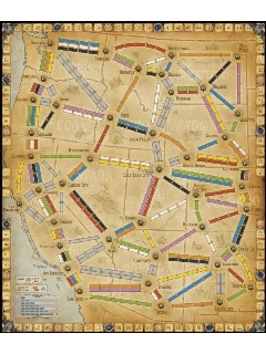 Ticket to Ride Map Collection - Volume 6 - France & Old West (Kiegészítő)
