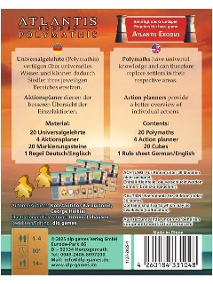 Atlantis Exodus: Polymathís (Kiegészítő)