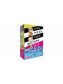 Cica, Pizza, Taco, Gida, Sajt Vízálló!