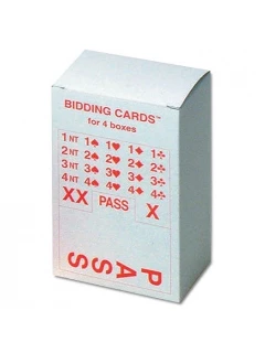 Bridzs - Bridge Licitkártya Szett/4 Db