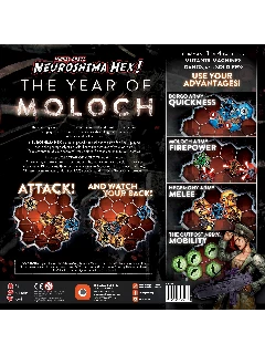 Neuroshima Hex! 3.0 The Year Of Moloch Edition (3.0 Design)