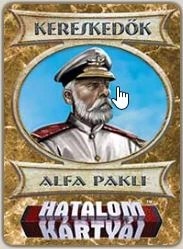 Hatalom Kártyái Kártyajáték: Alfa Pakli - Kereskedők